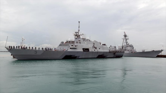 Un buque de EEUU lanza disparos de advertencia contra iraníes en el Golfo Pérsico